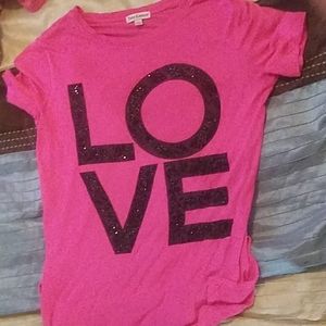 Juicy couture "LOVE" shirt